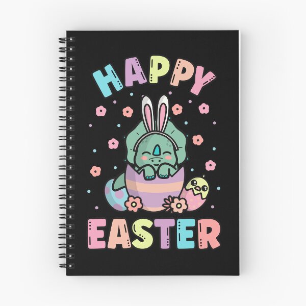 Item preview, Happy Easter Kawaii Triceratops Dinosaur Cute Spring Egg Hunting designed and sold by JokeGysen.