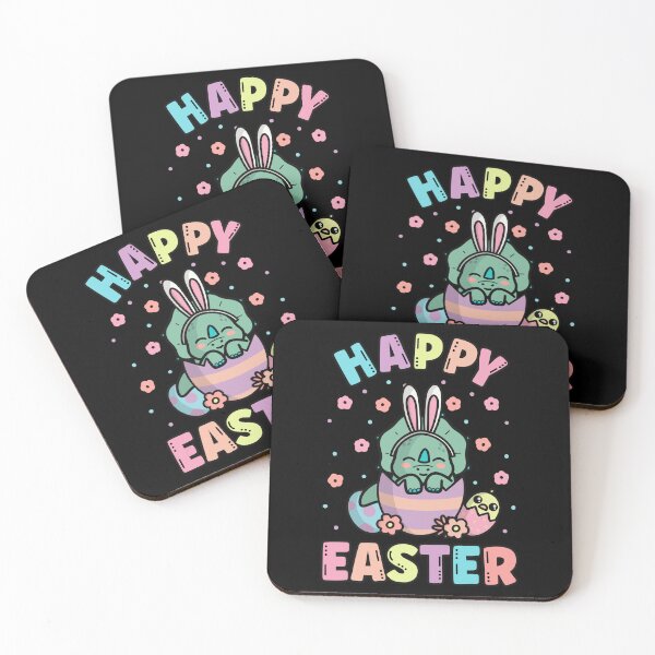 Item preview, Happy Easter Kawaii Triceratops Dinosaur Cute Spring Egg Hunting designed and sold by JokeGysen.