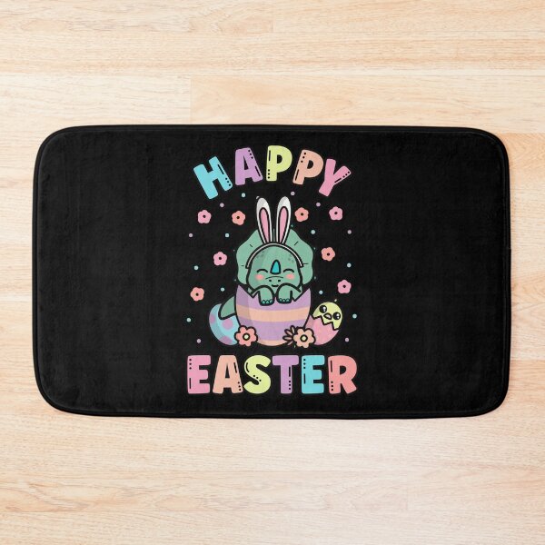 Item preview, Happy Easter Kawaii Triceratops Dinosaur Cute Spring Egg Hunting designed and sold by JokeGysen.