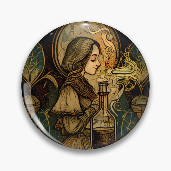 Item preview, Yellow Witch designed and sold by EsotericCabaret.