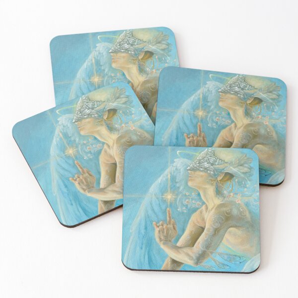Item preview, Chamuel archangel art designed and sold by Lotusalchemy.