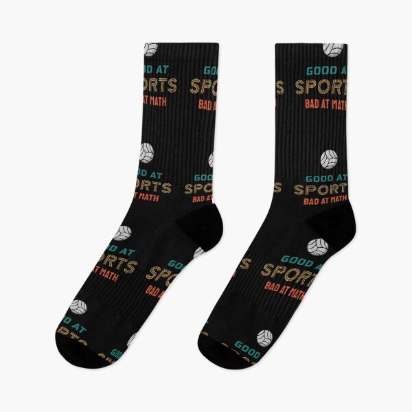 Item preview, Good At Sports Bad At Math Volleyball Vintage Colors designed and sold by bolkibox.