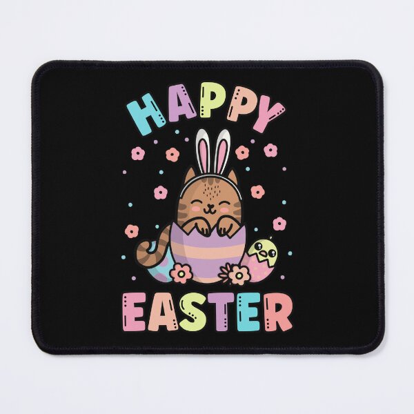Item preview, Happy Easter Kawaii Tabby Cat Cute Spring Egg Hunting designed and sold by JokeGysen.