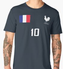 France Jersey Shirt World Cup French Football Men's Premium T-Shirt