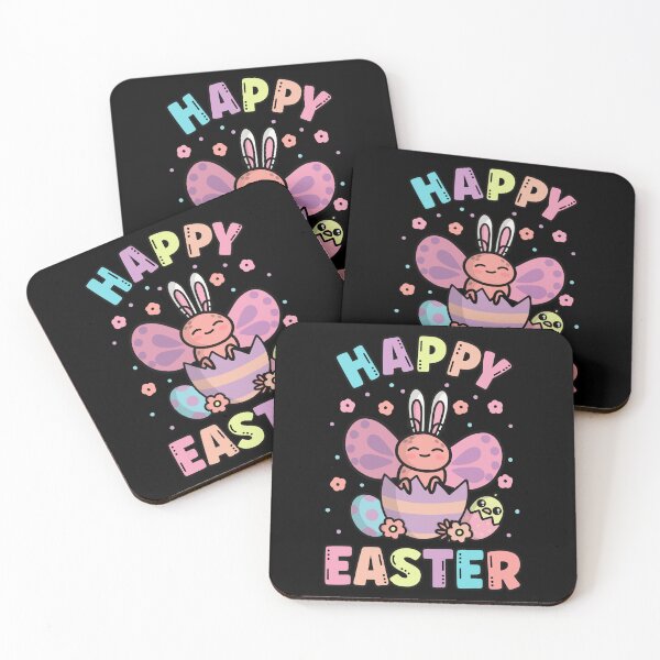 Item preview, Happy Easter Kawaii Butterfly Cute Spring Egg Hunting designed and sold by JokeGysen.