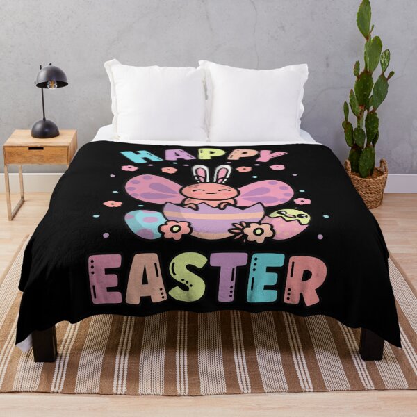 Item preview, Happy Easter Kawaii Butterfly Cute Spring Egg Hunting designed and sold by JokeGysen.