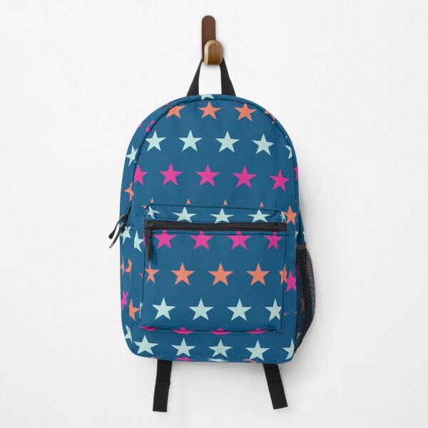 Item preview, Teal Multi-Colored All Over Star Pattern designed and sold by scome.
