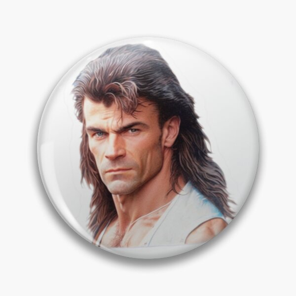 Item preview, Dreamy Mullet Man designed and sold by CopperCity Dungeon.