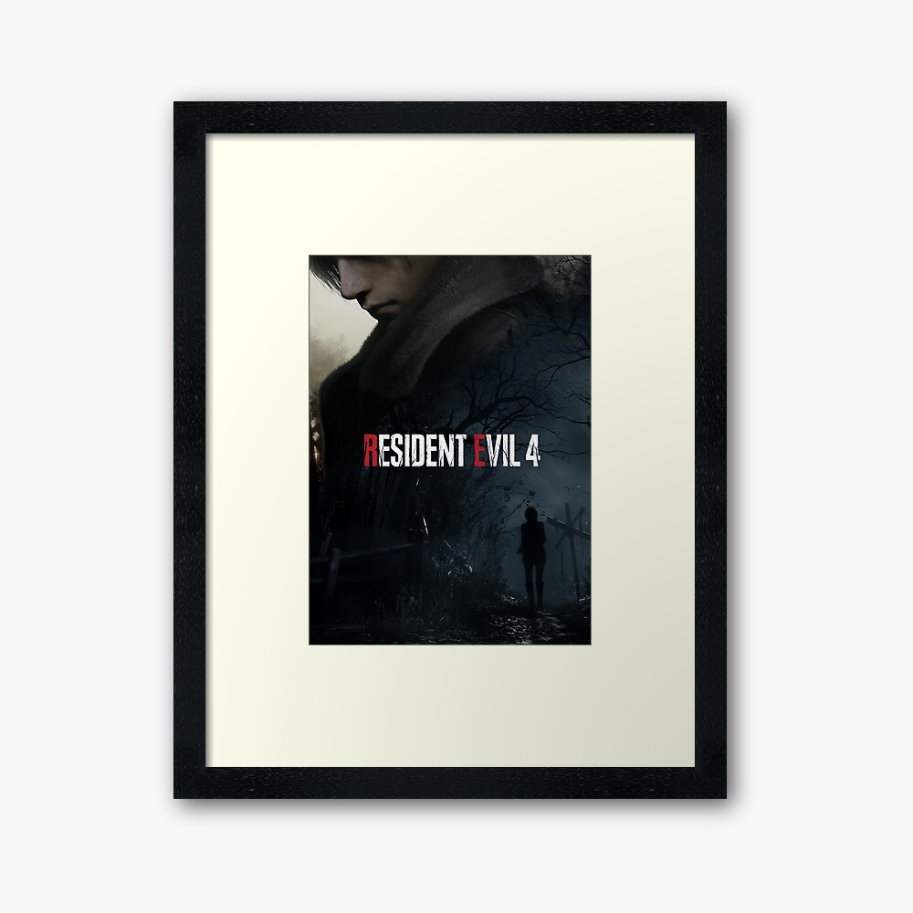 Quadro Decorativo Games Resident Evil 4 Remake