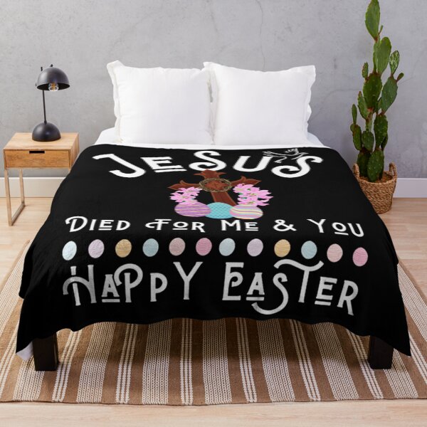 Item preview, Jesus Died For Me & You Happy Easter Christian Eggs Cross designed and sold by VasylByrtus.