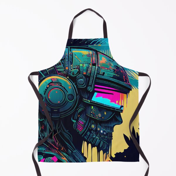 Artikelvorschau, Tropical Comic Book Robot with Paint Splatter entworfen und verkauft von ShadowAndSlate.