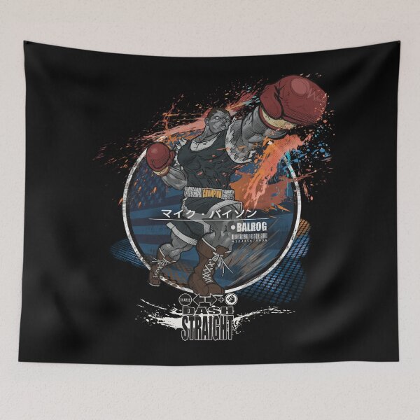 Item preview, BALROG: DASH STRAIGHT CLASSIC - BLACK designed and sold by just10blaze.