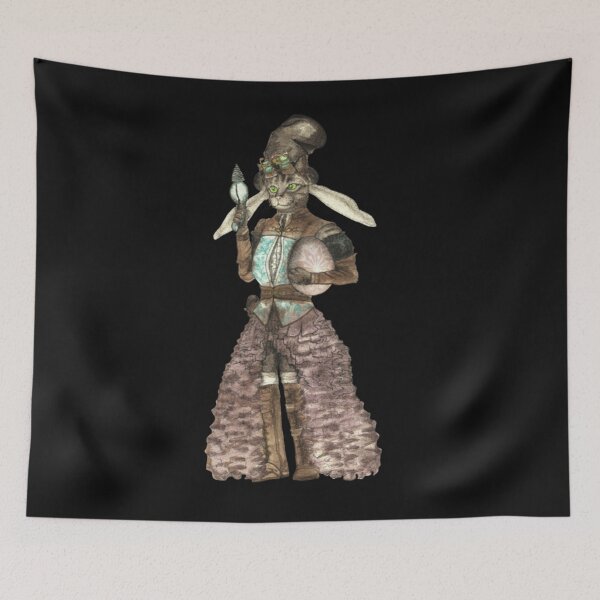 Item preview, Lady Easter Rabbit Cat designed and sold by VasylByrtus.