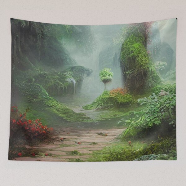 Item preview, Green Forest | Green Plants designed and sold by My Stato.