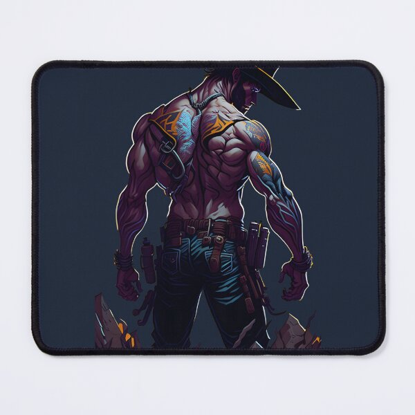 Item preview, Yeehaw - Male Gun Slinger - Our Anime- Gaming Character Design designed and sold by Chromatic-Art.
