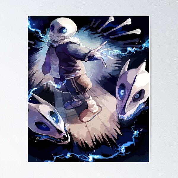 Lord X!Gaster poster Poster for Sale by pingupongo