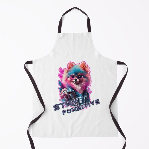 Item preview, Watercolor Pomeranian Logo "Pomsitive" designed and sold by JuLeLa.
