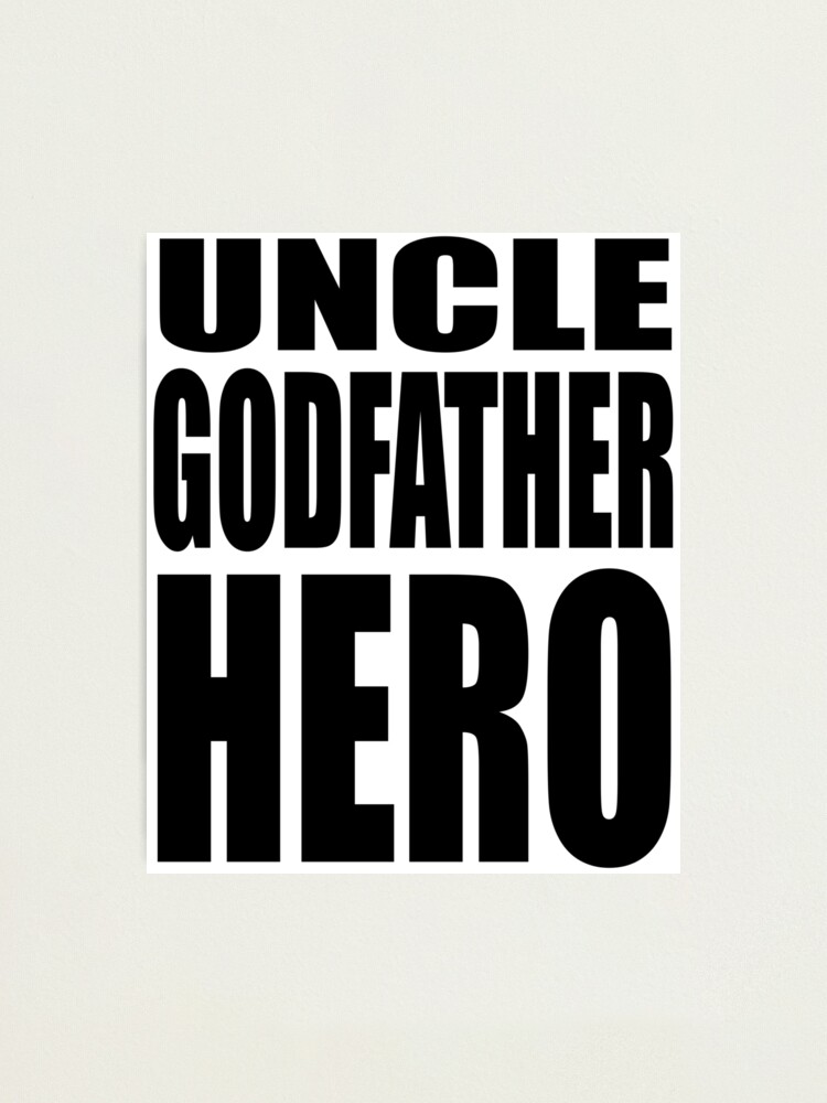 Uncle T-Shirt Gift Awesome Godfather Hero Fun Family Apparel Uncle T-Shirt Gift Awesome Godfather Hero Fun Family Apparel
