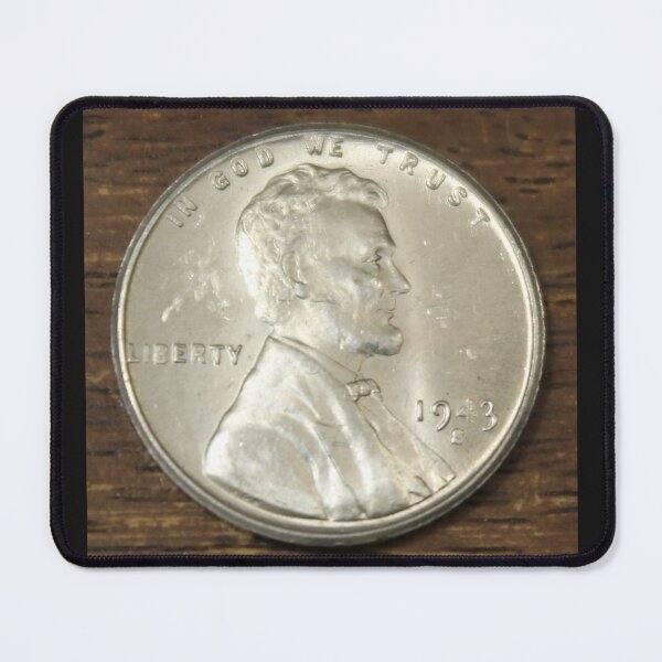 Item preview, 1943 S Lincoln Steel Cent large designed and sold by coinsxcrochet.