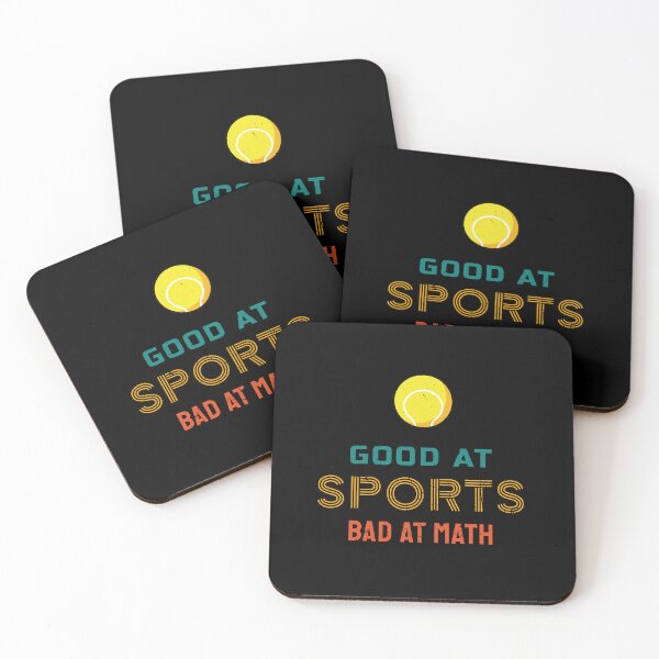Item preview, Good At Sports Bad At Math Tennis Vintage Colors designed and sold by bolkibox.