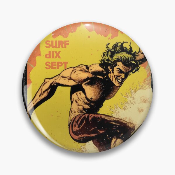 Item preview, Comic-Style Surfer Riding the Waves with Style designed and sold by artishmots.