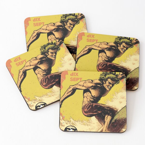 Item preview, Comic-Style Surfer Riding the Waves with Style designed and sold by artishmots.
