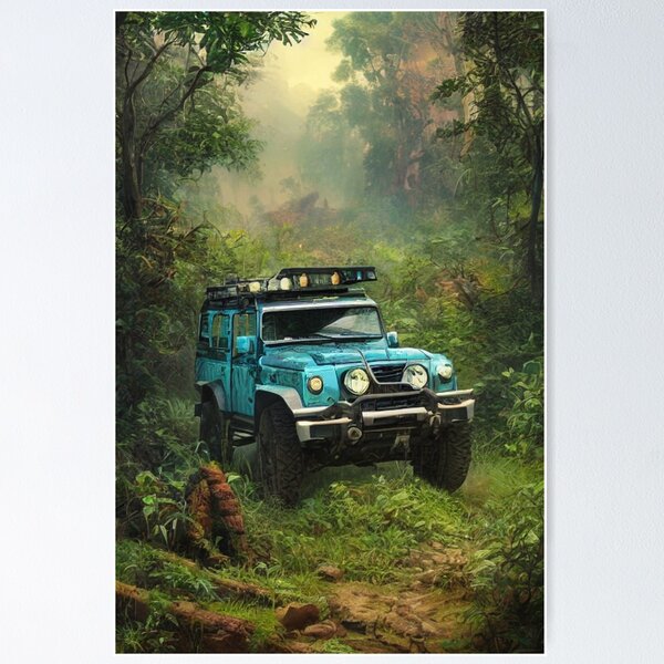 Item preview, A Massive 4x4 Offroad Fantasy Art  designed and sold by MythoGraphiaArt giannis488.