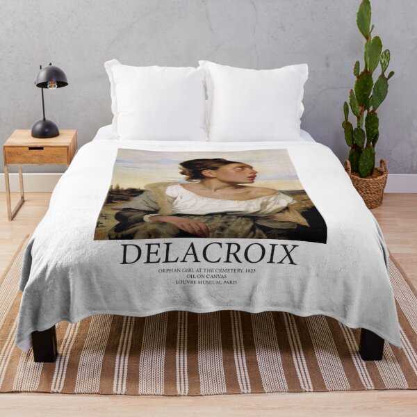 Item preview, Eugene Delacroix // girl portrait art poster designed and sold by 33ll.