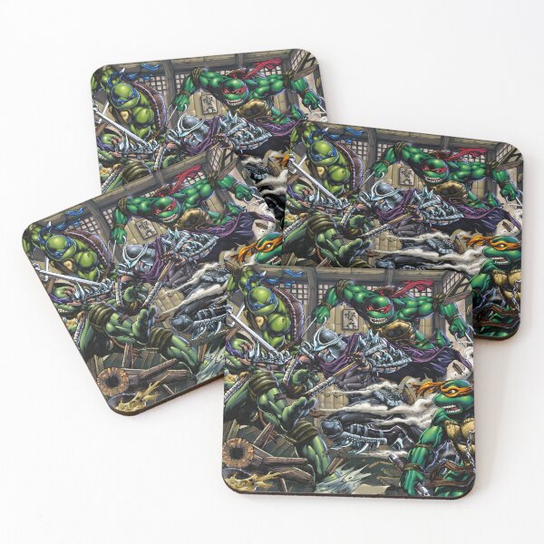 Item preview, TMNT and Shredder designed and sold by ArtHivePH.