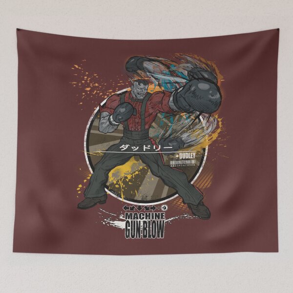 Item preview, DUDLEY: MACHINE GUN BLOW - RED/BLACK designed and sold by just10blaze.