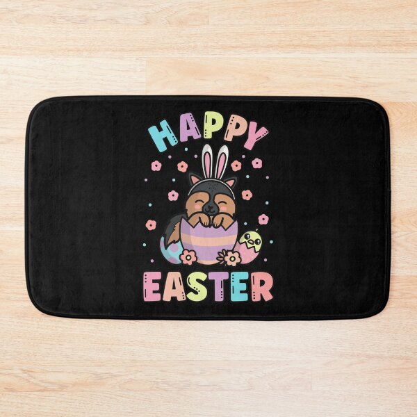 Item preview, Happy Easter Kawaii German Shepherd Dog Cute Spring Egg Hunting designed and sold by JokeGysen.
