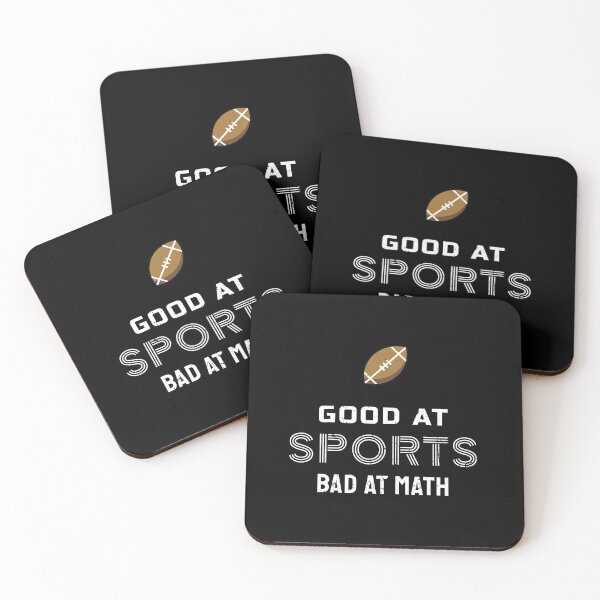 Item preview, Good At Sports Bad At Math American Football White Color designed and sold by bolkibox.
