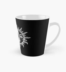 Taza cónica Vintage Sun y Moon Eclipse Solar