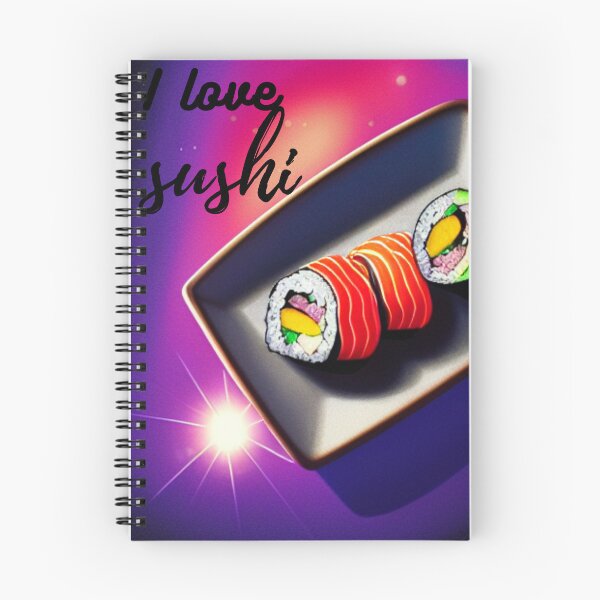 Aperçu de l'œuvre .Gardez votre calme et mangez des sushis créée et vendue par Uartists.