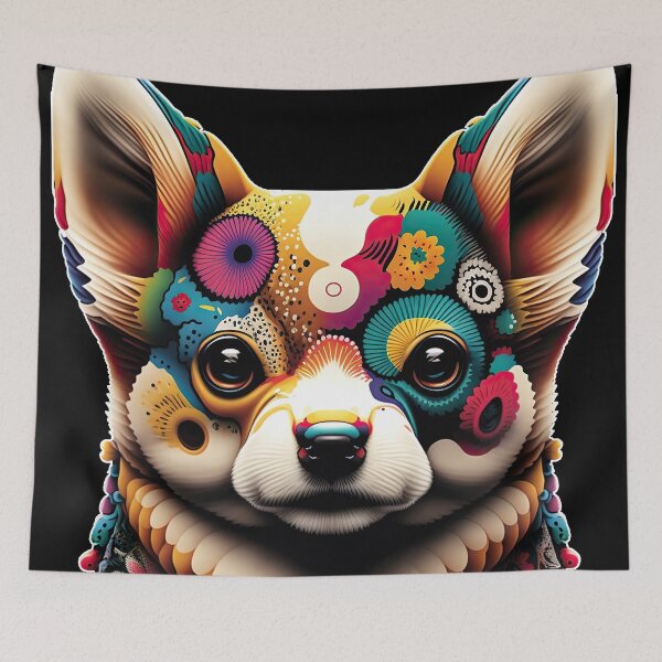 Item preview, Flower Power = Puppy Power designed and sold by waxmonger.