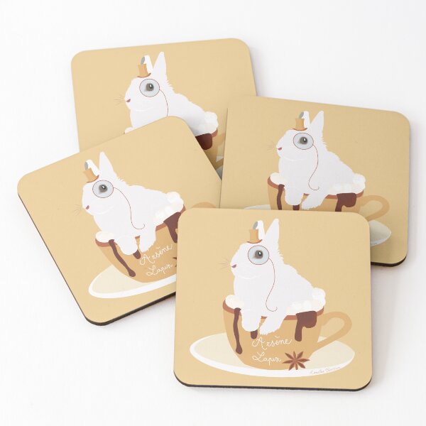 Item preview, Rabbit Arsene Sticker designed and sold by Emilie BESSON.