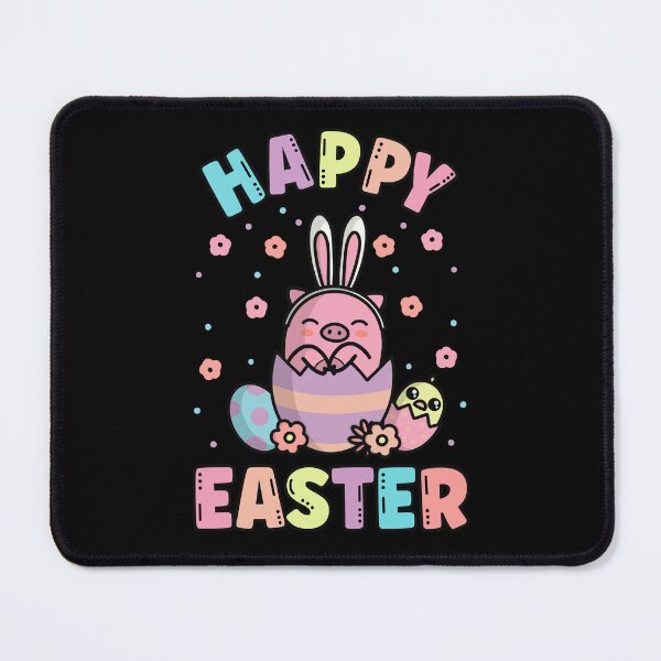 Item preview, Happy Easter Kawaii Bunny Pig Cute Spring Egg Hunting designed and sold by JokeGysen.