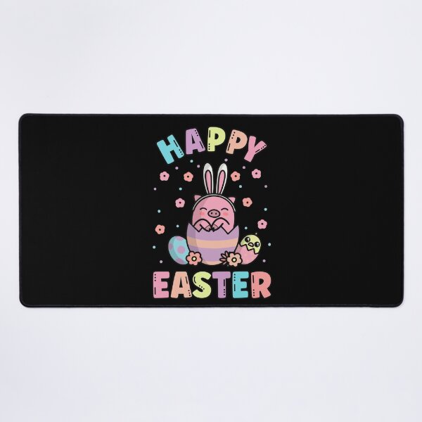 Item preview, Happy Easter Kawaii Bunny Pig Cute Spring Egg Hunting designed and sold by JokeGysen.