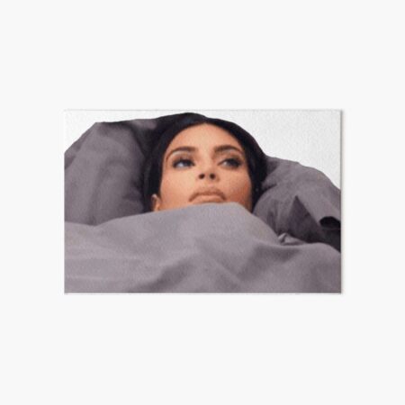 kim kardashian Art Board Print