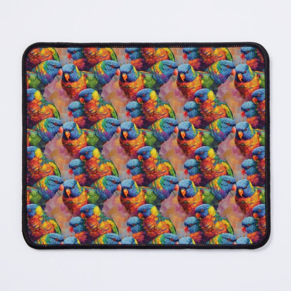 Item preview, Beautiful Rainbow Lorikeets Pattern designed and sold by Orianah.