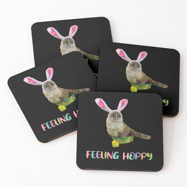 Item preview, Annoyed cat Easter gift idea, gift idea for man & woman designed and sold by FabsDesignlab.