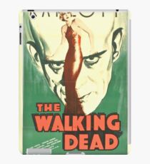 Vintage Horror Movie Poster, T-Shirt, Karloff, Dead iPad Case/Skin