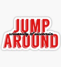Jump Around Sticker