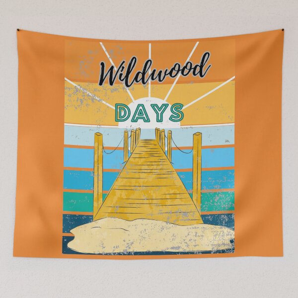 Item preview, Wildwood Days Boardwalk designed and sold by AlpacaSmokes.