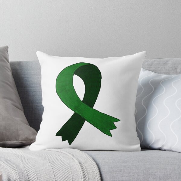 Item preview, Dark Green Awareness Ribbon designed and sold by paintedkat.