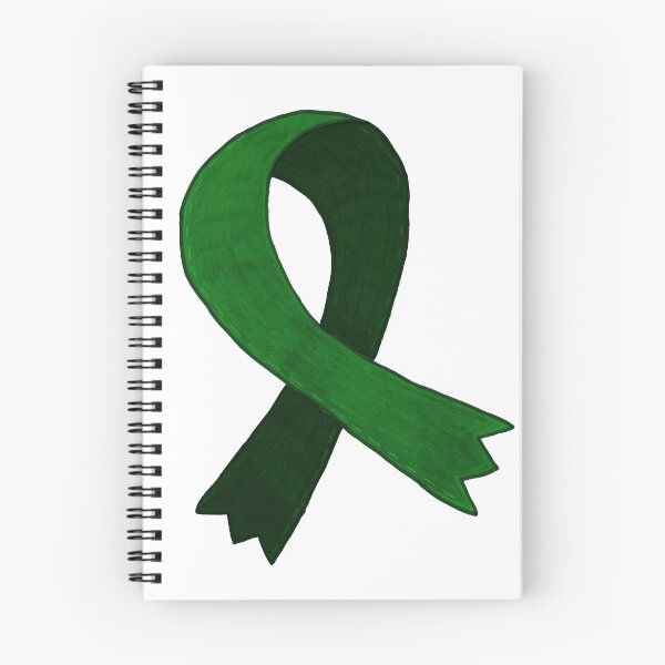 Item preview, Dark Green Awareness Ribbon designed and sold by paintedkat.
