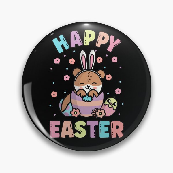 Item preview, Happy Easter Kawaii Bunny Sea Otter Cute Spring Egg Hunting designed and sold by JokeGysen.