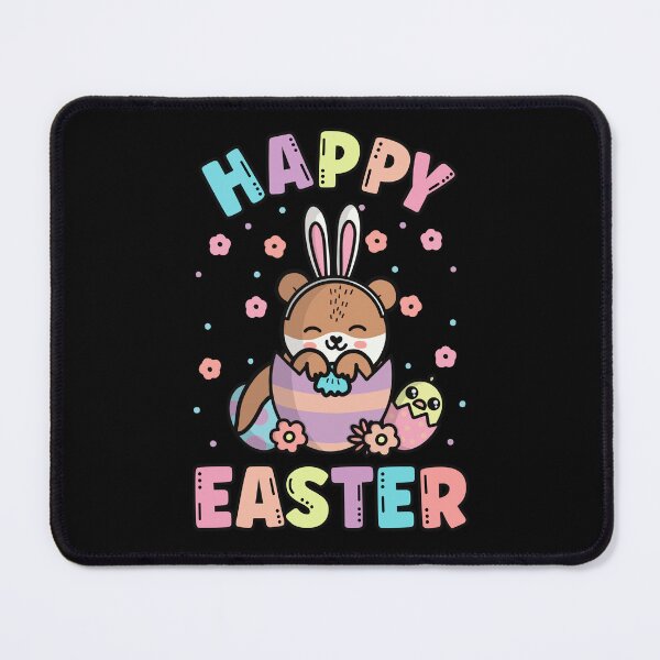 Item preview, Happy Easter Kawaii Bunny Sea Otter Cute Spring Egg Hunting designed and sold by JokeGysen.