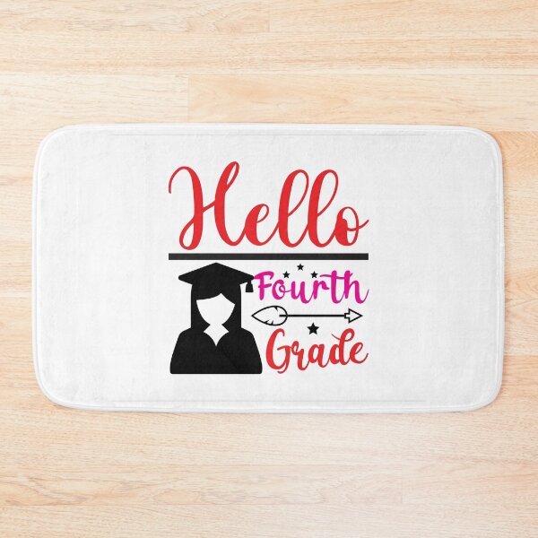 Item preview, HELLO FOURTH GRADE designed and sold by SticerOcean.