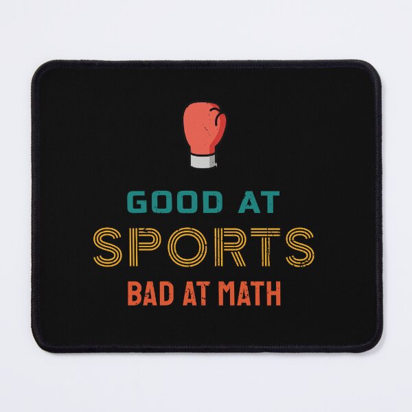 Item preview, Good At Sports Bad At Math Boxing Glove Vintage Colors designed and sold by bolkibox.